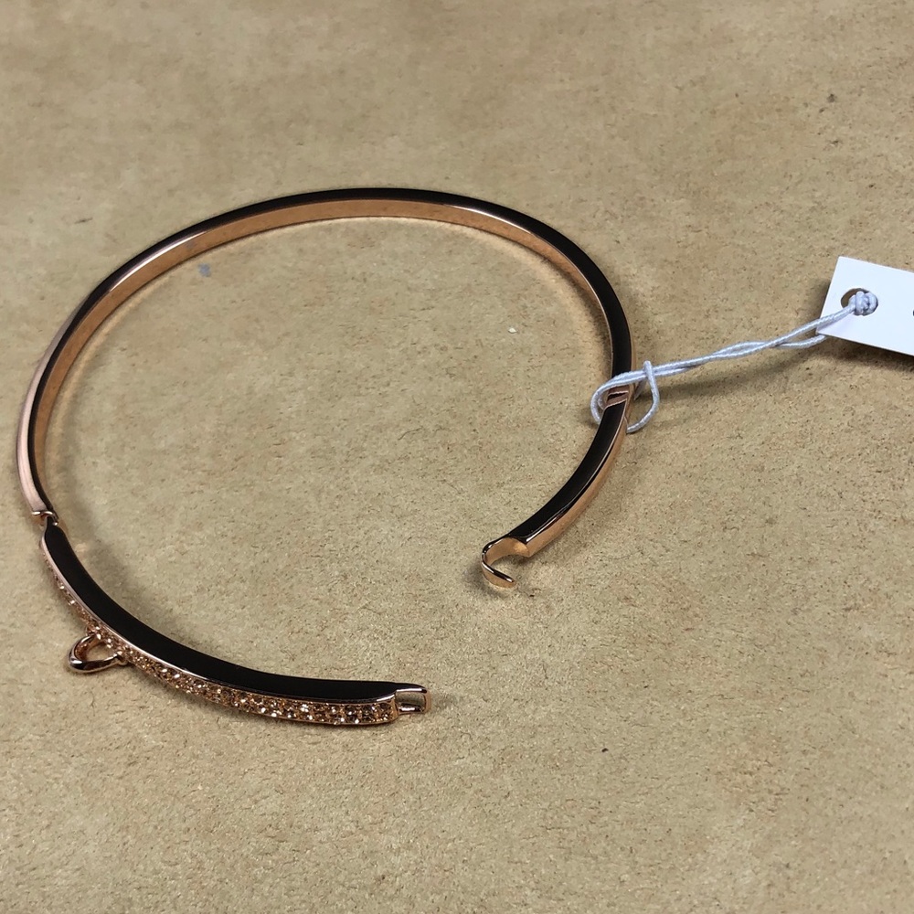 Coach Signature Pave Bar Bangle - Picture 6 of 9